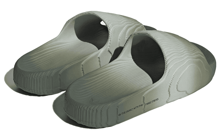 Сандалии adidas Adilette 22 Green White - изображение 3