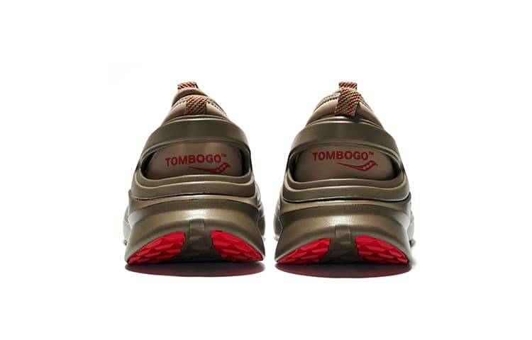 Кроссовки TOMBOGO x Saucony Butterfly Brown - изображение 4