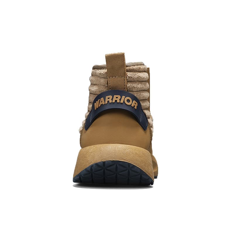Кроссовки Warrior Slip-On Обувь Без Шнуровки Мода Минималистский Стиль Модный Универсальный Толстый Хлопок с Флисовой Подкладкой - изображение 4