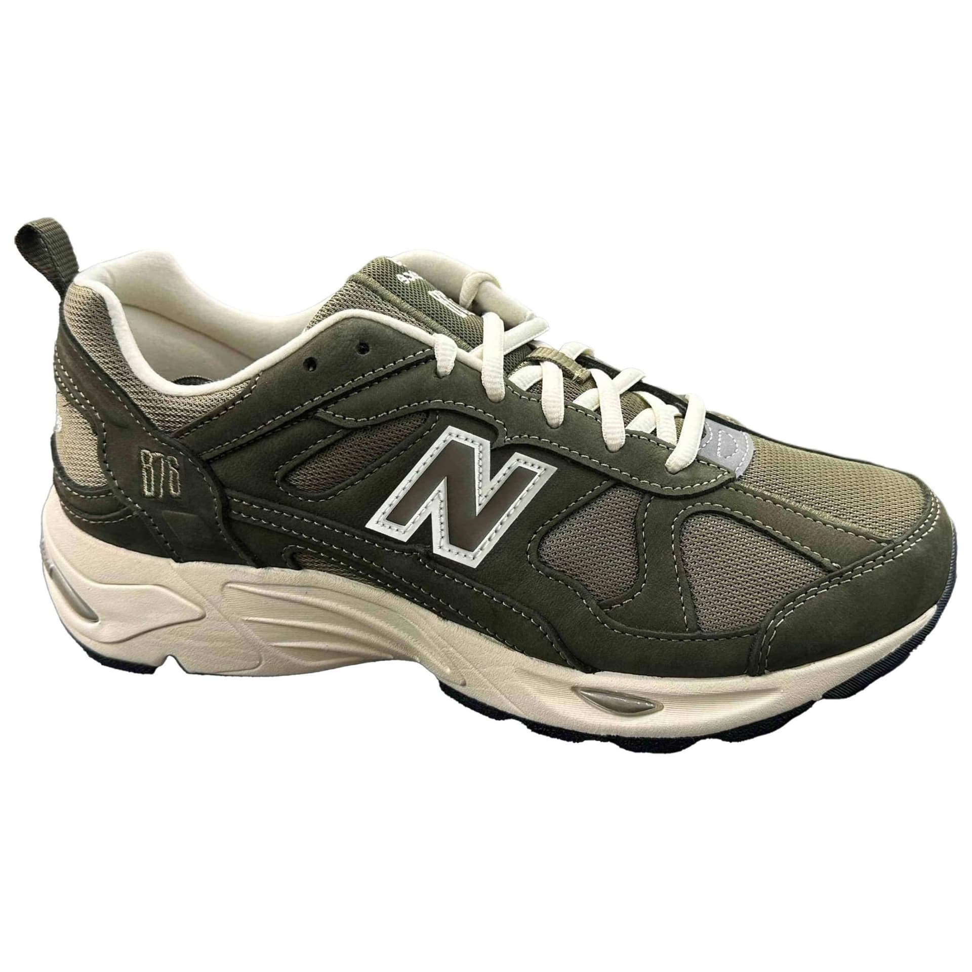 Кроссовки New Balance NB 878 Амортизация Износостойкий Низкий Топ Повседневная Обувь Унисекс Зеленый - изображение 3