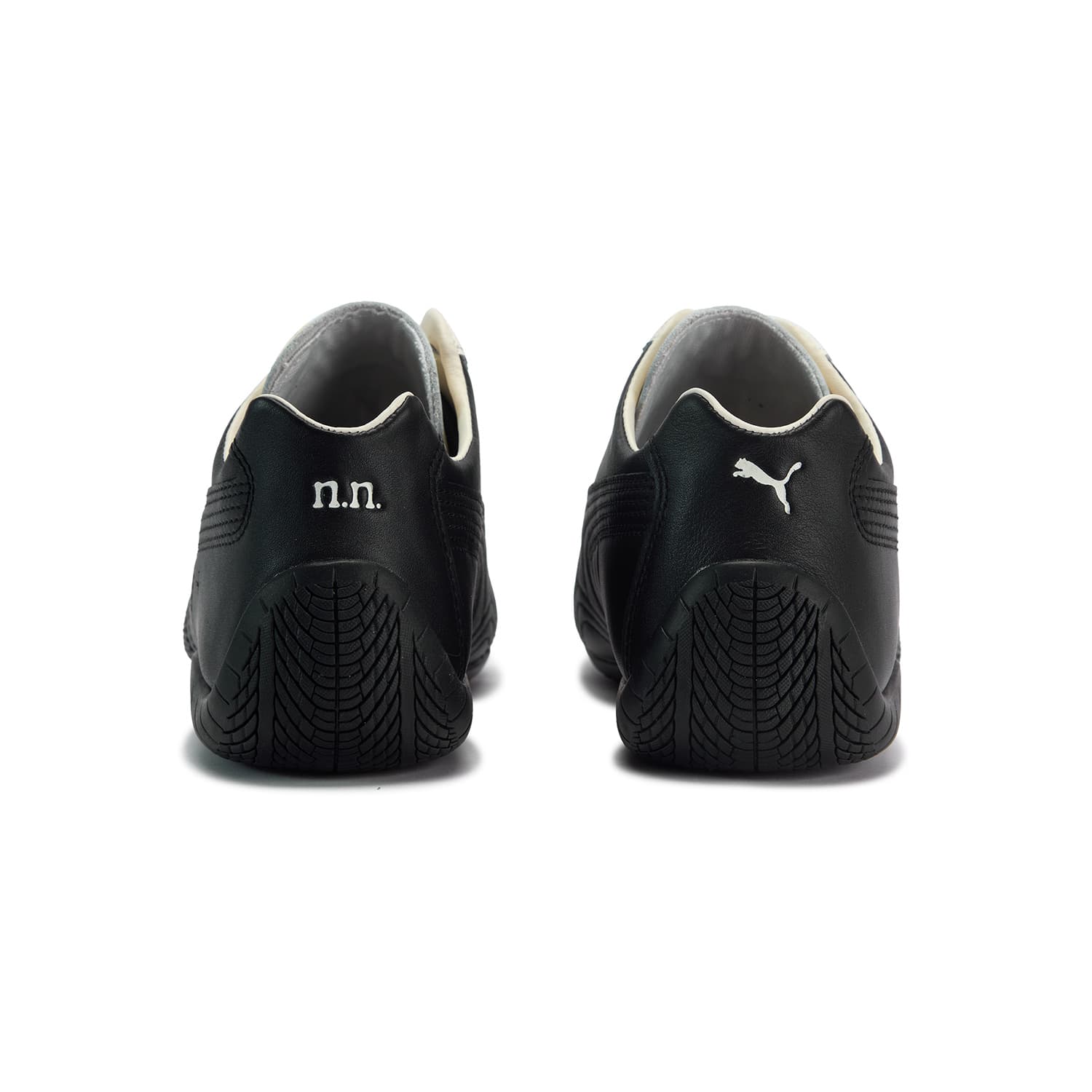 Кроссовки PUMA X Noafterno Speedcat Лицевая коровья кожа Низкий топ Повседневная обувь Унисекс Черный Белый - изображение 4