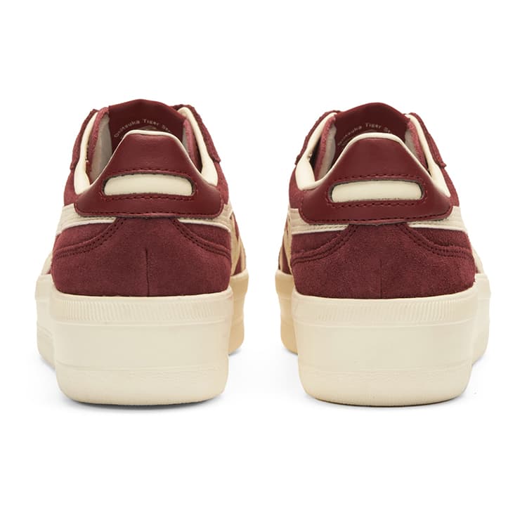 Кроссовки Onitsuka Tiger TOKUTEN CHUNK Low Топ Повседневная обувь Унисекс Бургундский - изображение 5