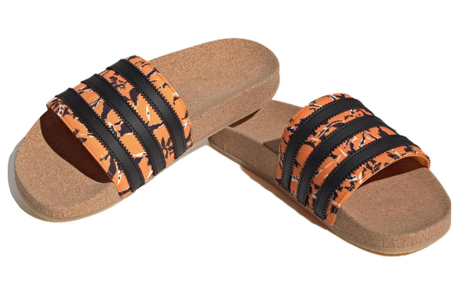 Сандалии adidas Adilette Orange Black - изображение 3