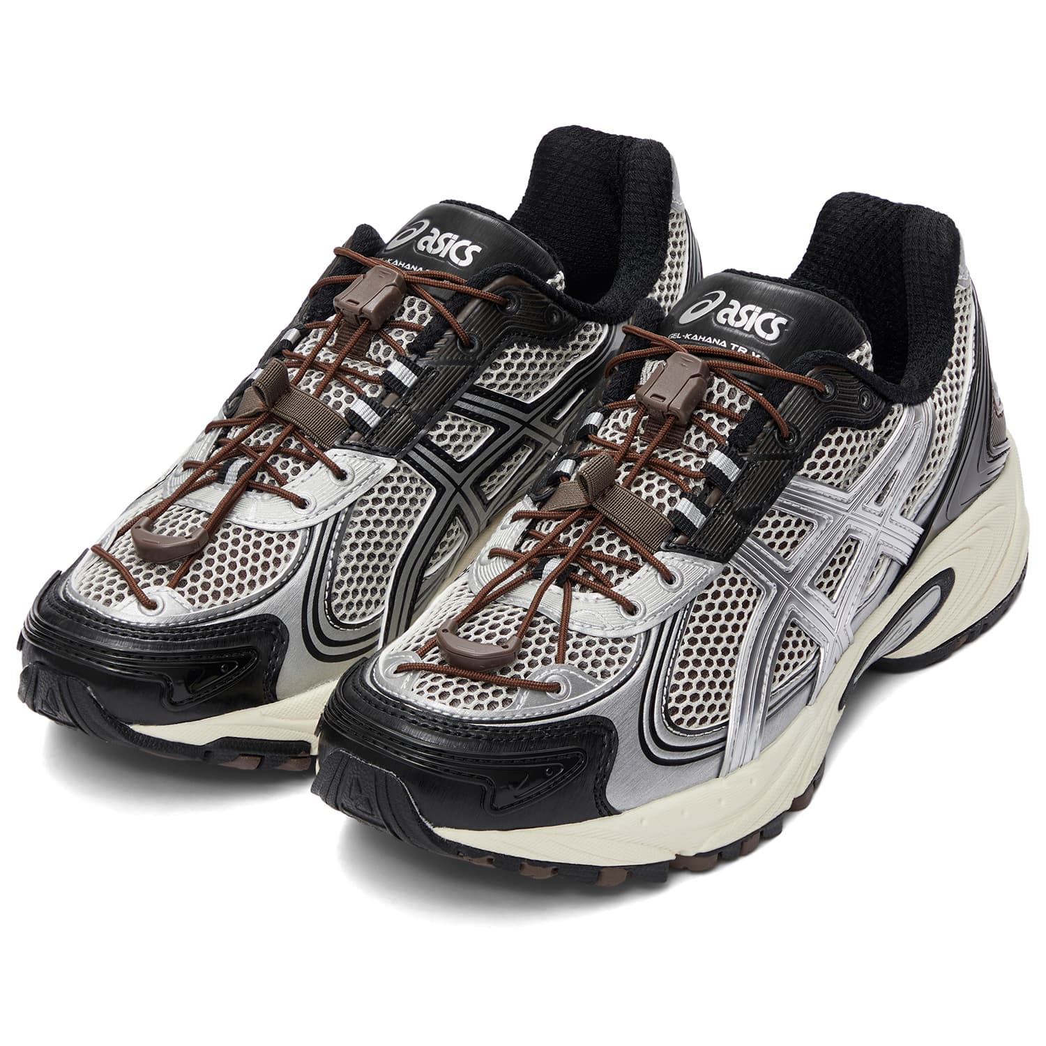 Кроссовки Asics Gel Kahana TR V4 Амортизация Устойчивость к истиранию Противоскользящий Низкий Верх Повседневная обувь Унисекс - изображение 3