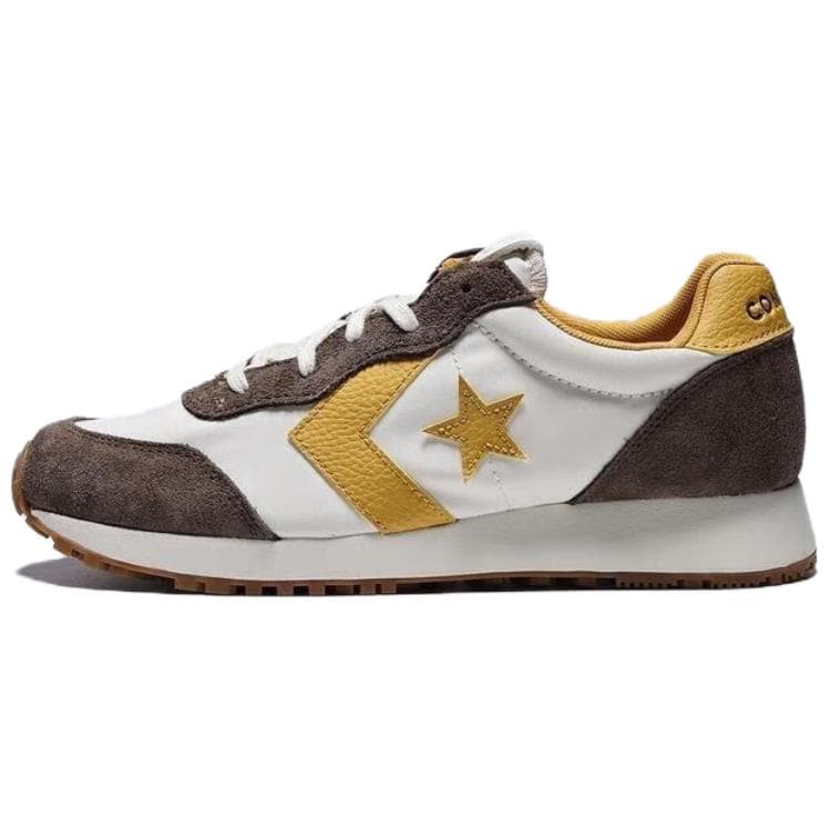 Кроссовки Converse Chuck Taylor Seasonal Low Топ Повседневная обувь Унисекс Коричневый Белый Желтый - изображение 1