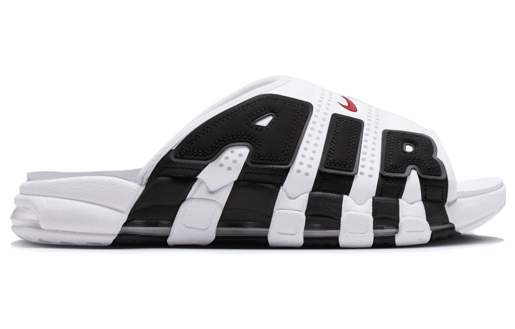 Сандалии Nike Air More Uptempo Slide White Black - изображение 2