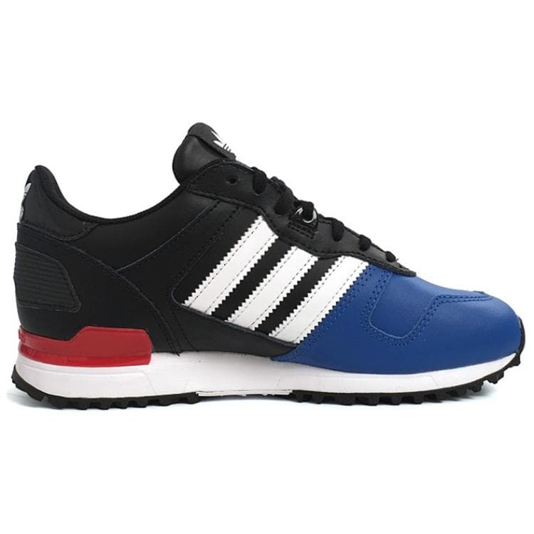 Кроссовки Adidas Originals ZX 700 Противоскользящая Устойчивая к истиранию Низкий Топ Повседневная Обувь Женская Черная - изображение 2