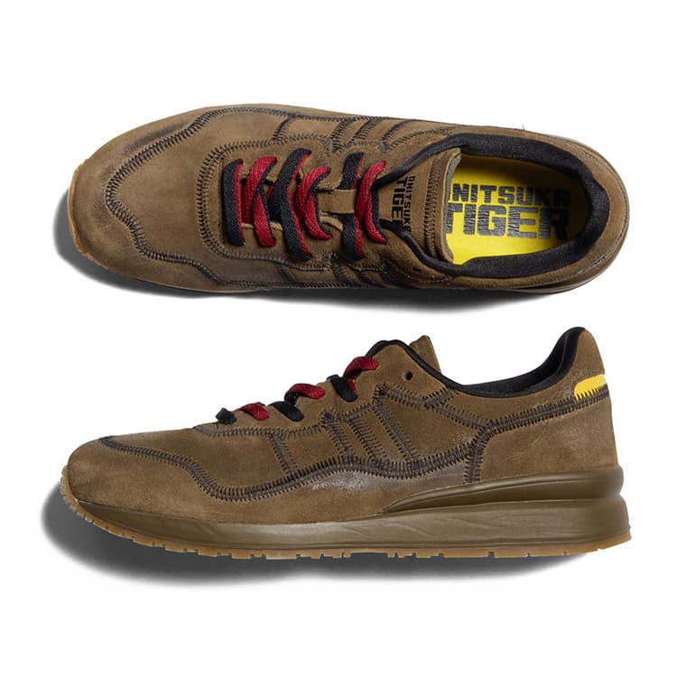 Кроссовки Onitsuka Tiger Повседневная обувь Унисекс Коричневый - изображение 5
