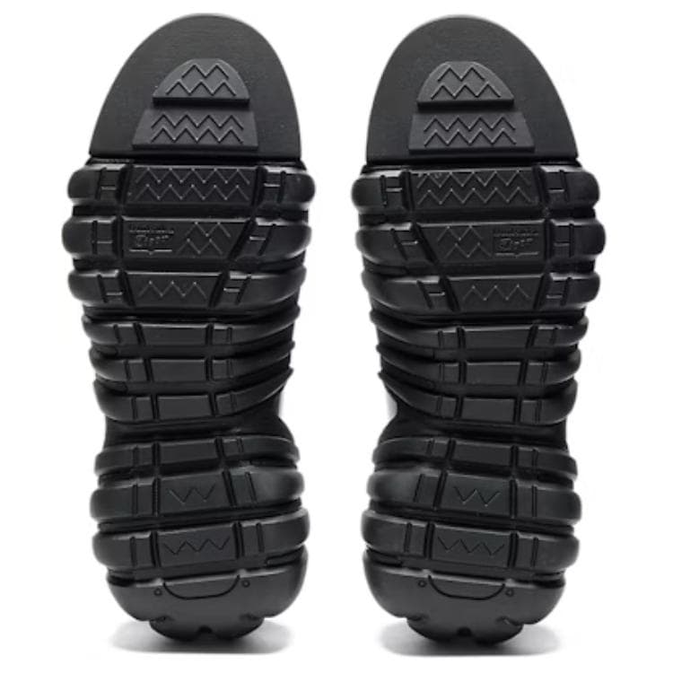 Кроссовки Onitsuka Tiger Противоскользящая устойчивая к истиранию низкий верх повседневная обувь унисекс черный - изображение 7