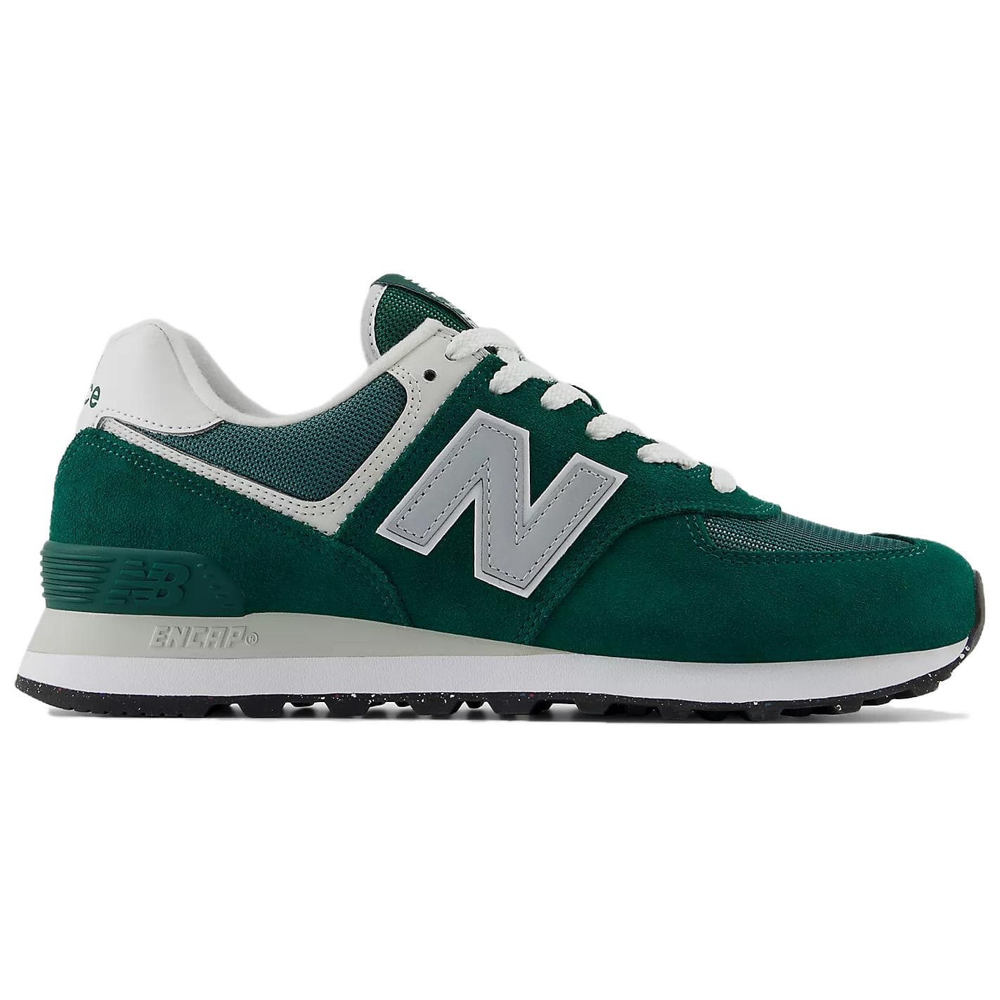 Кроссовки New Balance NB 574 Low Top Повседневная обувь Унисекс Темно-зеленый - изображение 2