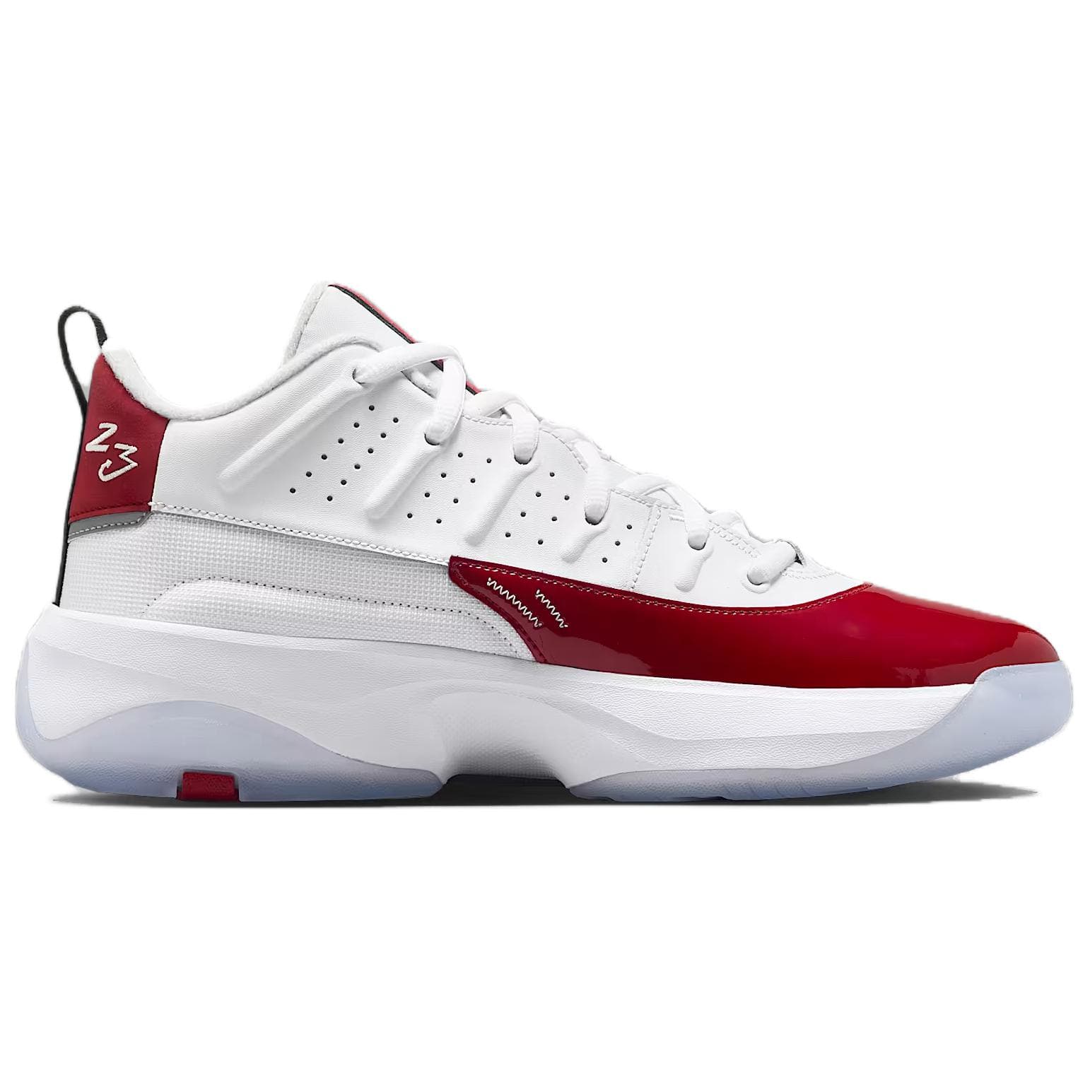 Кроссовки Jordan Max Aura 7 Устойчивый к истиранию MID Топ Повседневная обувь Мужская Белый Красный - изображение 2