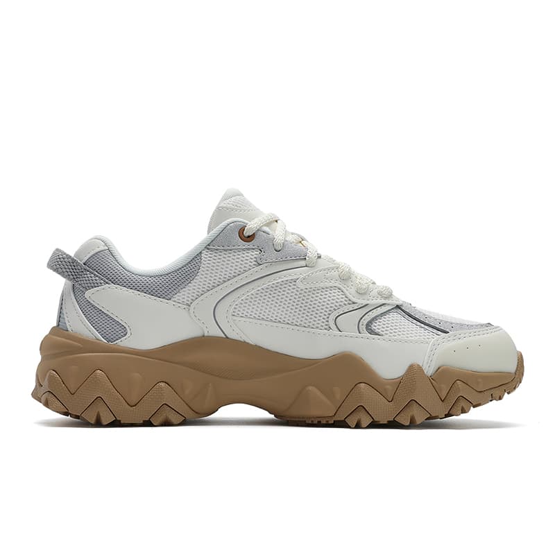 Кроссовки FILA OAKMONT 2S OUKE Starry 2S Low Top Подошва Женские Молочно-белые Кроссовки - изображение 2