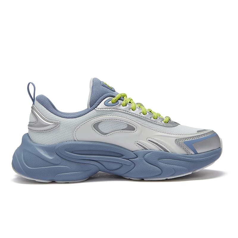Кроссовки FILA FUSION FORCE Gravity Shoes Low Топ Повседневная обувь Женские Голубо-серый - изображение 2