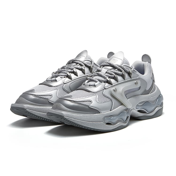 Кроссовки FILA FUSION Nebula Амортизация Устойчивость к истиранию Дышащий Верх Поддержка Низкий Верх Повседневная Обувь Мужская - изображение 4