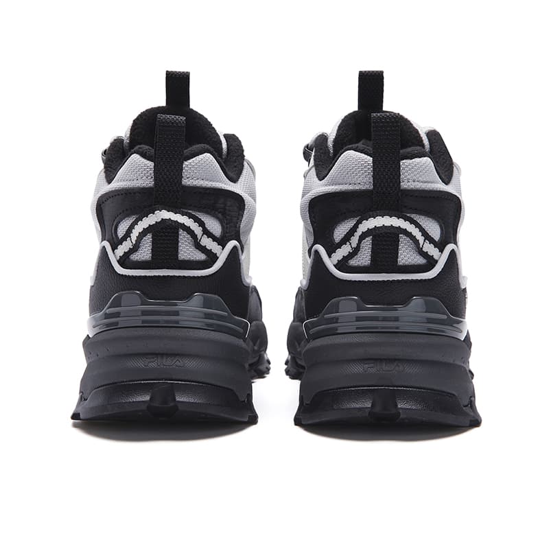 Кроссовки FILA TREK 1S MID WE Устойчивый к истиранию Термическая Повседневная Обувь Женская Серый Белый - изображение 4