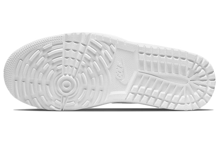 Кроссовки Jordan Air Jordan 1 Low Golf "Triple White" — фото 6