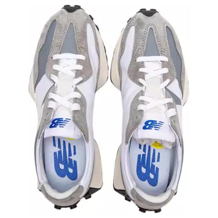 Кроссовки New Balance NB 327 Ткань Низкий Верх Повседневная Обувь Унисекс Серый - изображение 4