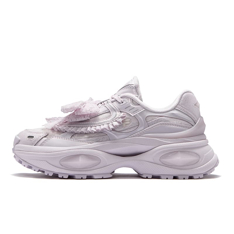 Кроссовки FILA FUSION BIANCO III Повседневная обувь Женская Романтический фиолетовый - изображение 1