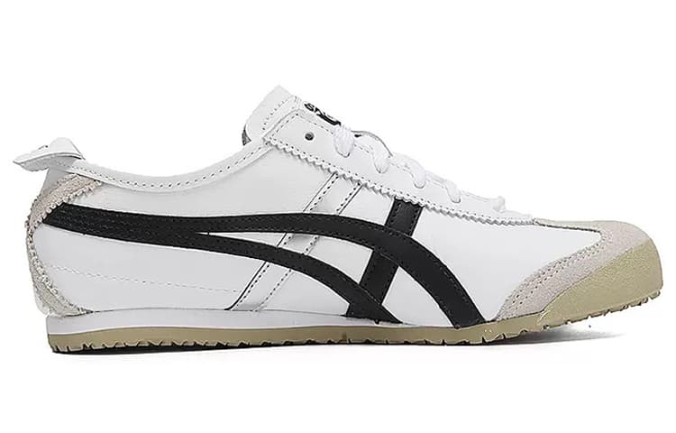 Кроссовки Onitsuka Tiger Mexico 66 White Black - изображение 2