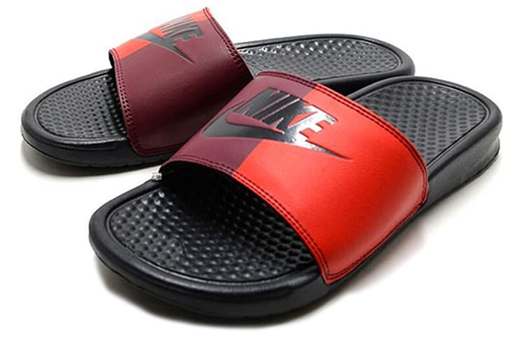 Сандалии Nike JDI Slide Black Red - изображение 3