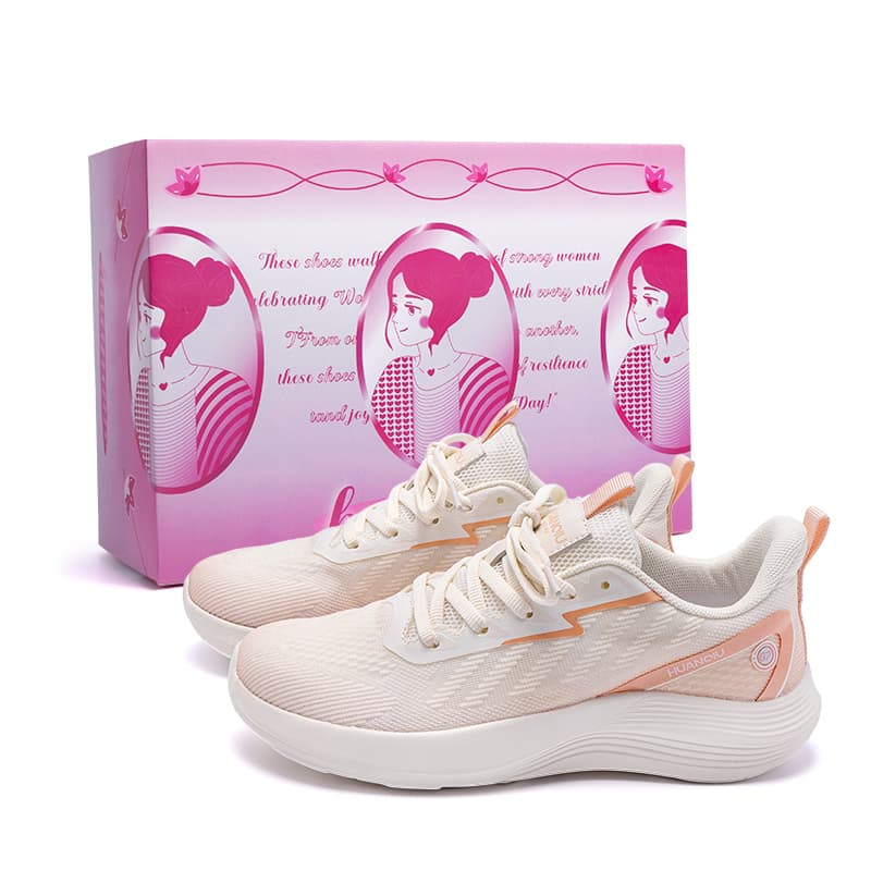Кроссовки HUANQIU Low Топ Повседневная обувь Women's White Зелёный - изображение 22