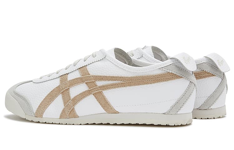 Кроссовки Onitsuka Tiger Mexico 66 White Brown - изображение 2
