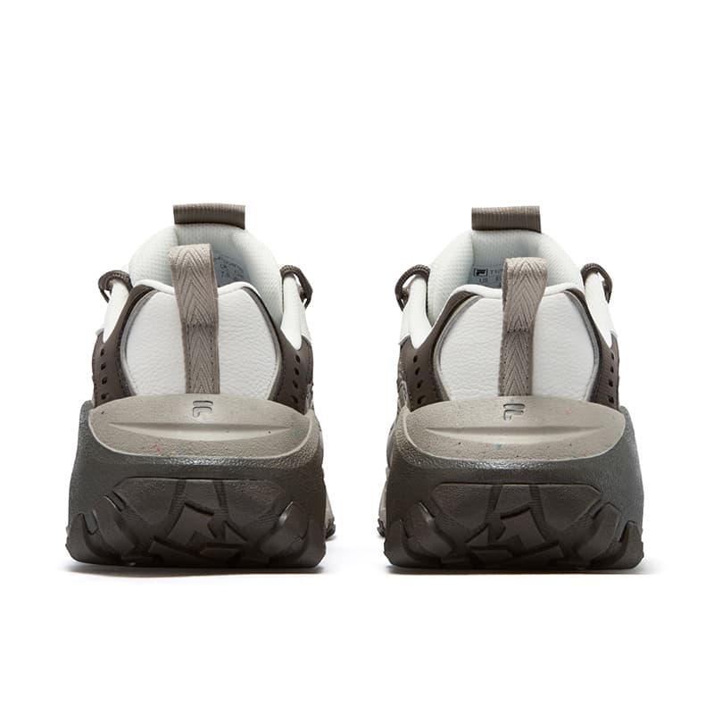 Кроссовки FILA FUSION EXOCET II Mountains Shoe 2 Текстиль Синтетическая кожа Низкий верх Повседневная обувь Мужская Снежно-серый - изображение 4