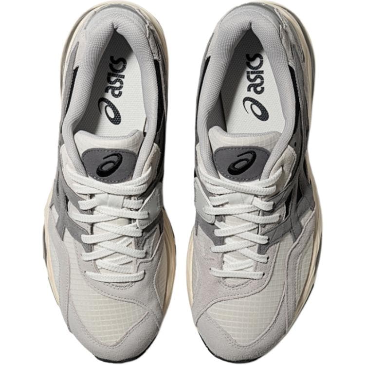 Кроссовки Asics Gel MC Plus Текстиль Спилок коровьей кожи Модный тренд Устойчивый к истиранию Низкий верх Повседневная обувь - изображение 3