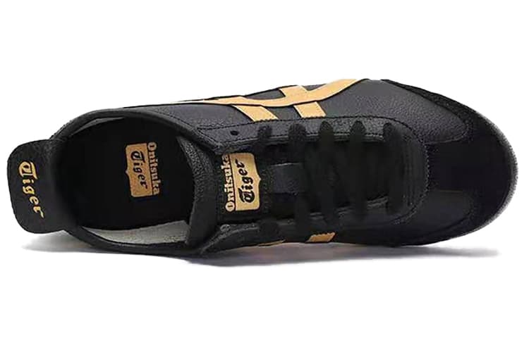 Кроссовки Onitsuka Tiger Mexico 66 Black Yellow - изображение 4