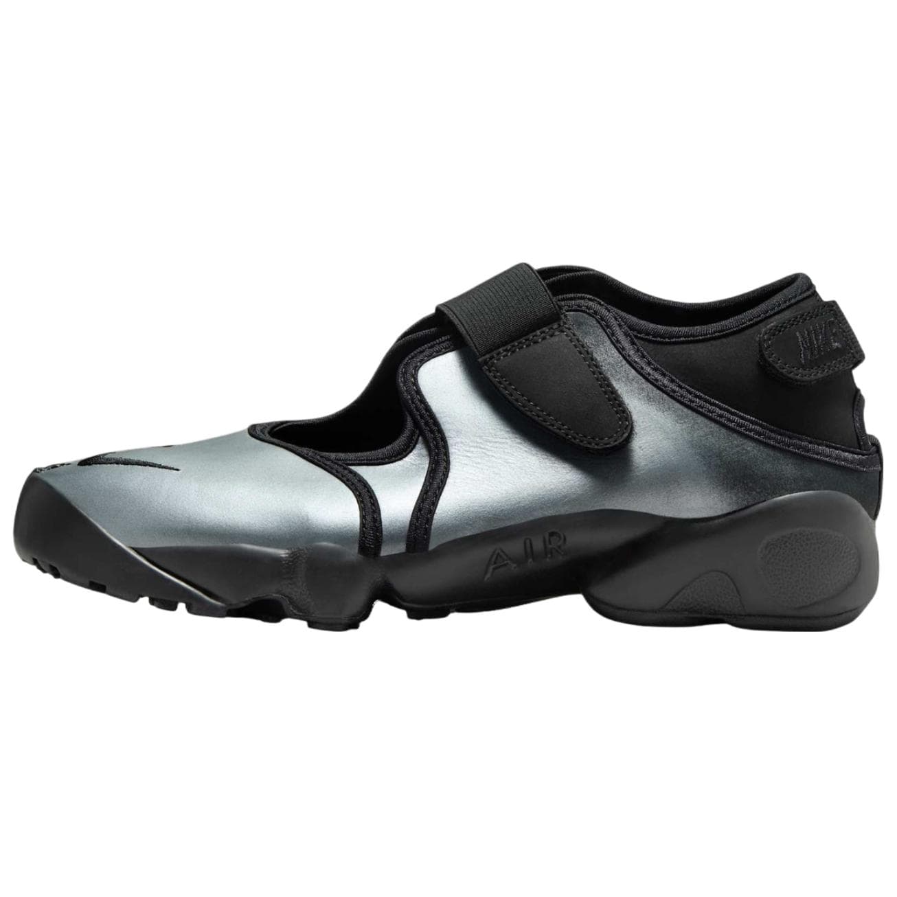 Кроссовки Nike Air Rift противоскользящая устойчивая к истиранию низкий верх повседневная обувь для женщин серебряный черный - изображение 1