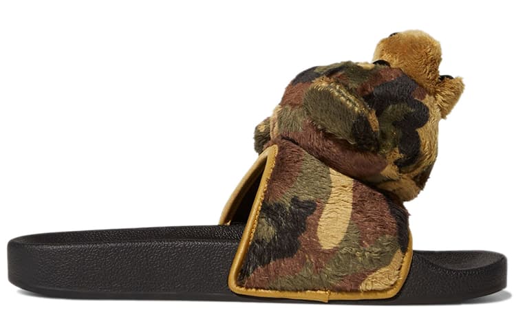 Сандалии Jeremy Scott x adidas Adilette Teddy Camo - изображение 2