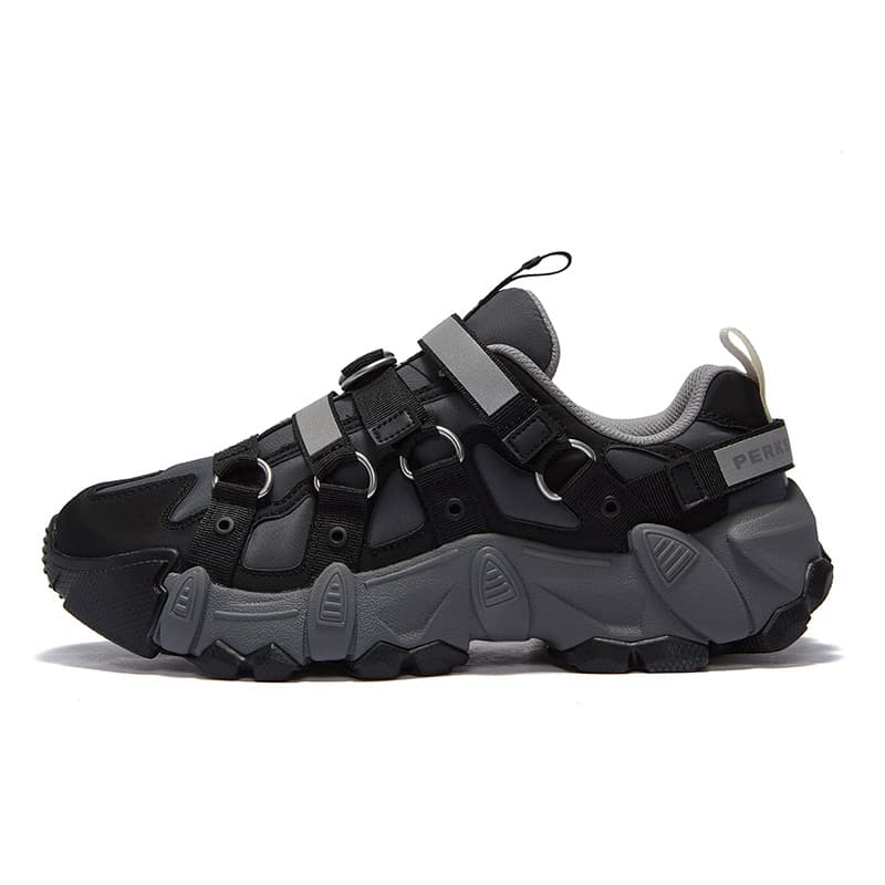 Кроссовки PERKS AND MINI x FILA FUSION Exocet ii Низкий Топ Повседневная Обувь Мужская Тень Черный Серый Черный - изображение 1