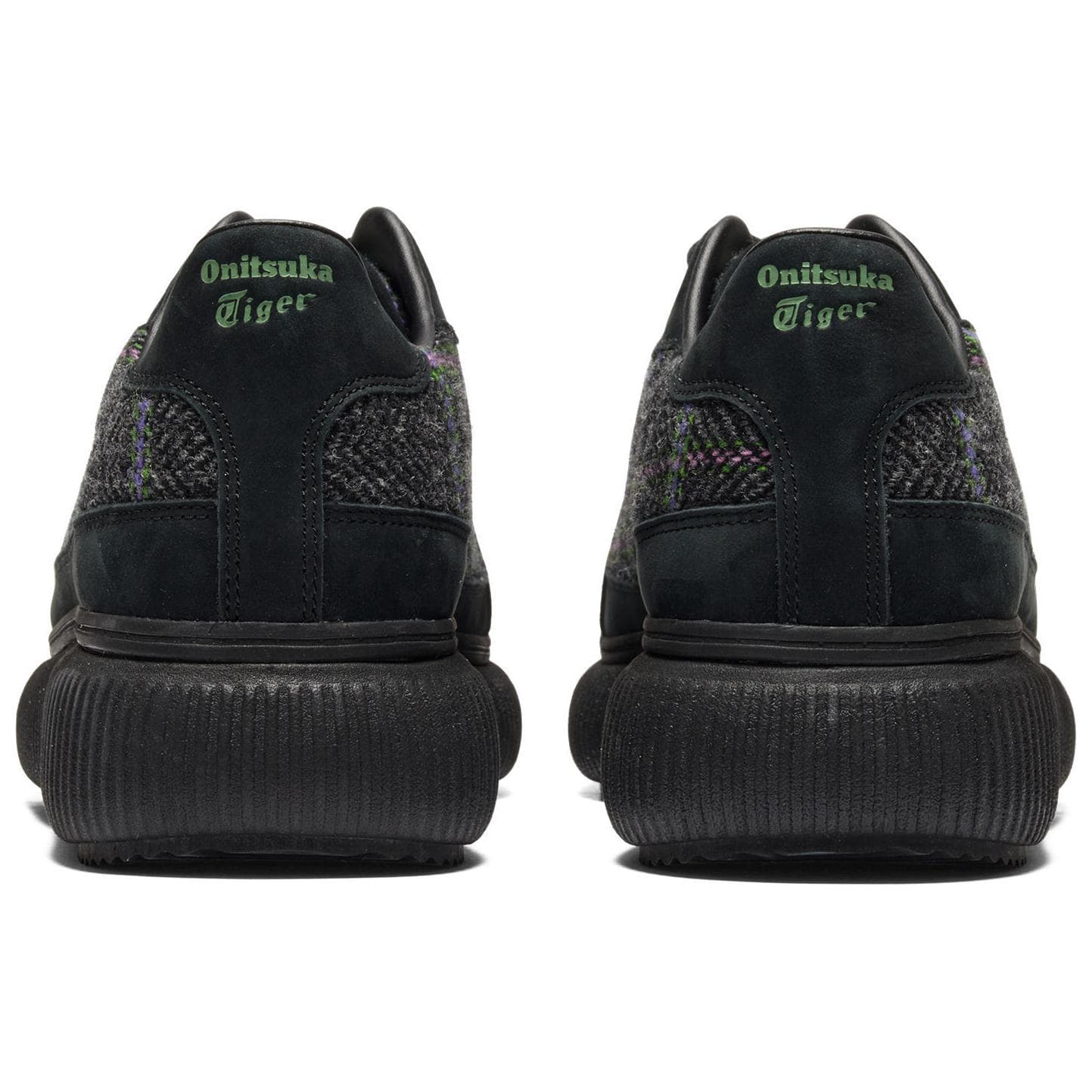 Кроссовки Onitsuka Tiger Delecity Противоскользящая Устойчивая к истиранию Низкий Верх Повседневная Обувь Унисекс Черная - изображение 7