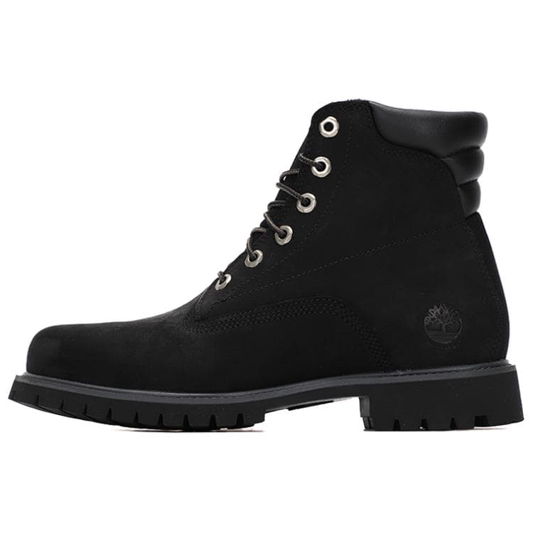 Ботинки Timberland Короткие Армейские Ботинки Мужские Черные - изображение 1