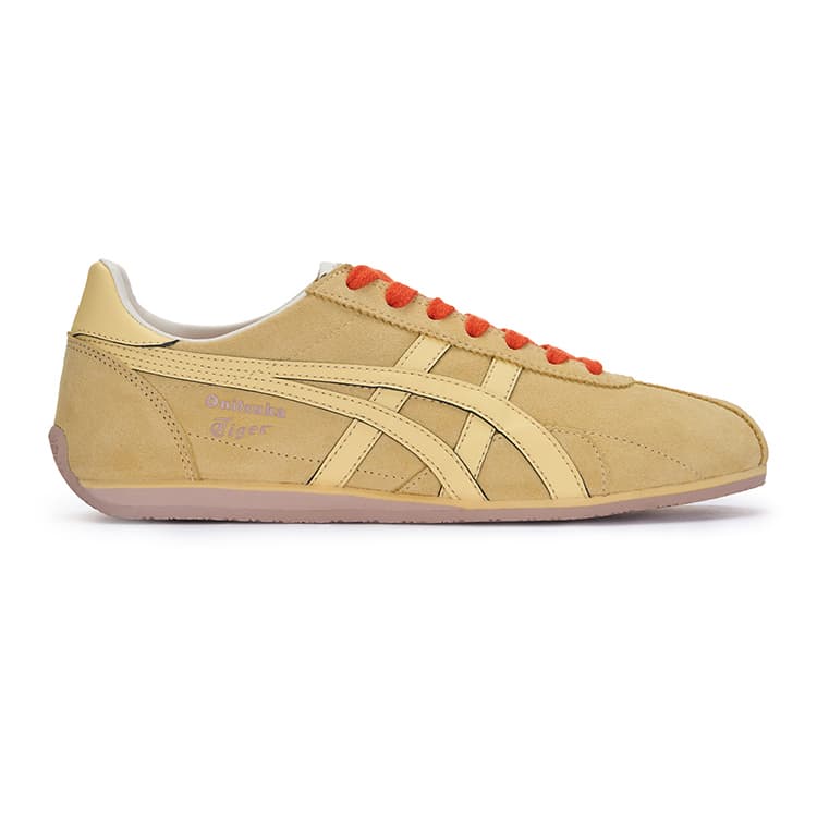 Кроссовки Onitsuka Tiger Runspark противоскользящая устойчивая к истиранию низкий верх повседневная обувь унисекс желтая - изображение 2