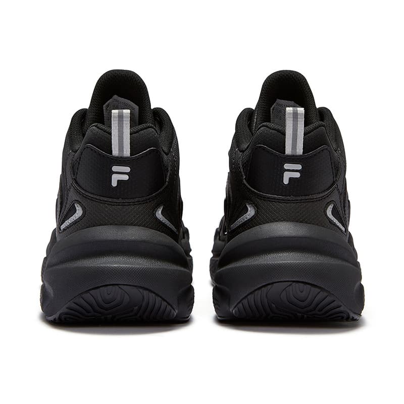 Кроссовки FILA FUSION SKY TRAIL Износостойкий MID Топ Повседневная обувь Женская Черная - изображение 4