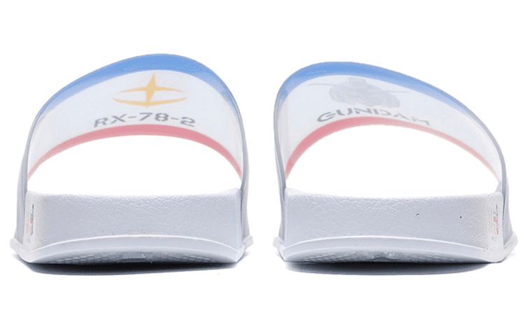 Сандалии 361° Gundam Slippers White Blue Red - изображение 3