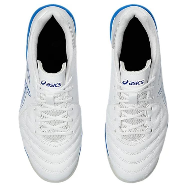 Кроссовки для футбола Asics Calcetto TF White Blue - изображение 4