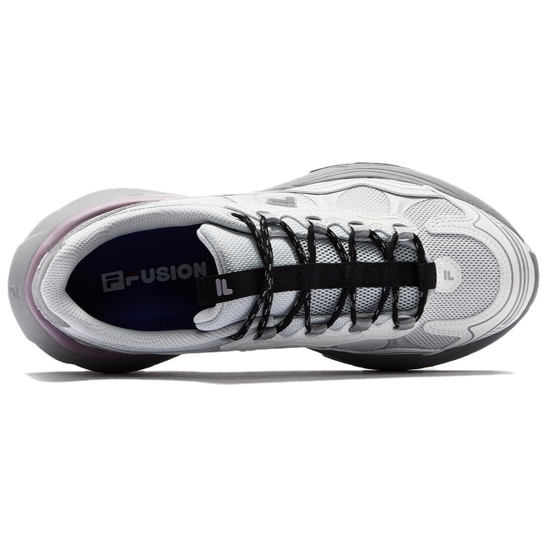 Кроссовки FILA FUSION GRAVEL Stratum Shoes Низкие повседневные кроссовки для женщин серо-белые - изображение 3