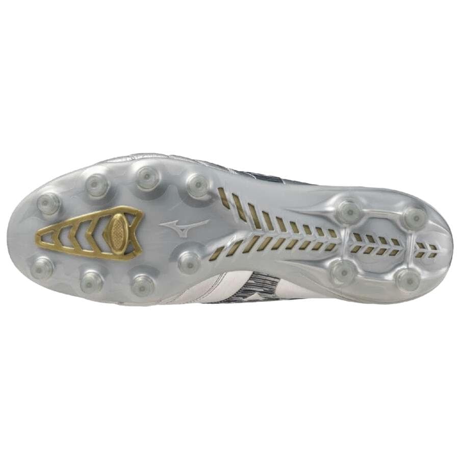 Кроссовки для футбола Mizuno Morelia Neo 4 Мягкий и Комфортный Противоскользящий Устойчивый к Износу Футбольные Бутсы Унисекс Серебряный - изображение 5