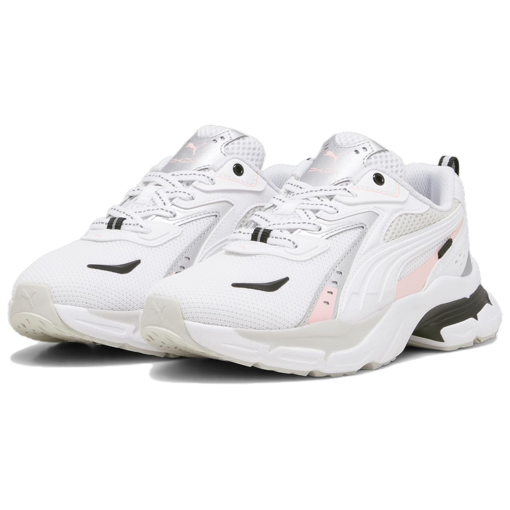Кроссовки PUMA Низкий Топ Повседневная Обувь Женская Белая - изображение 3