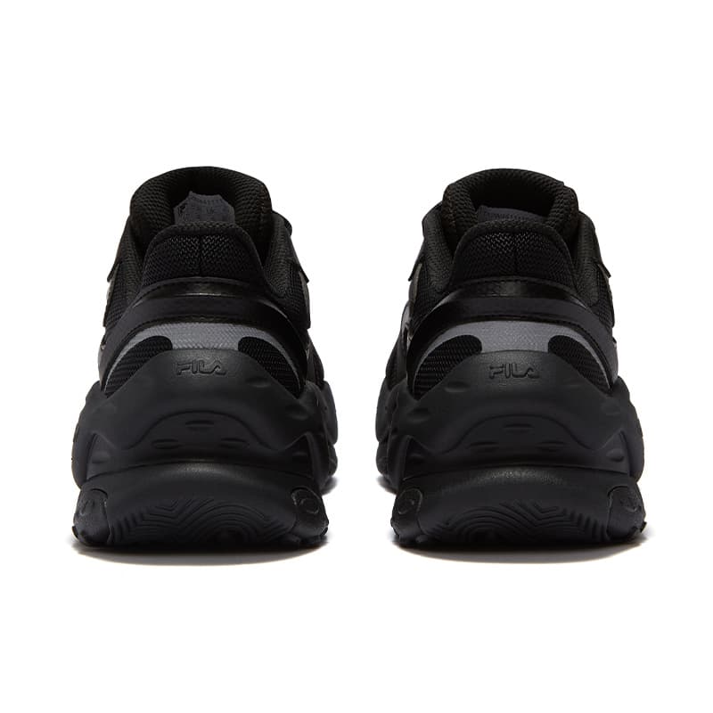 Кроссовки FILA FUSION CHEESE DX Сыры Низкий Топ Повседневная Обувь Женская Черная Серый - изображение 4