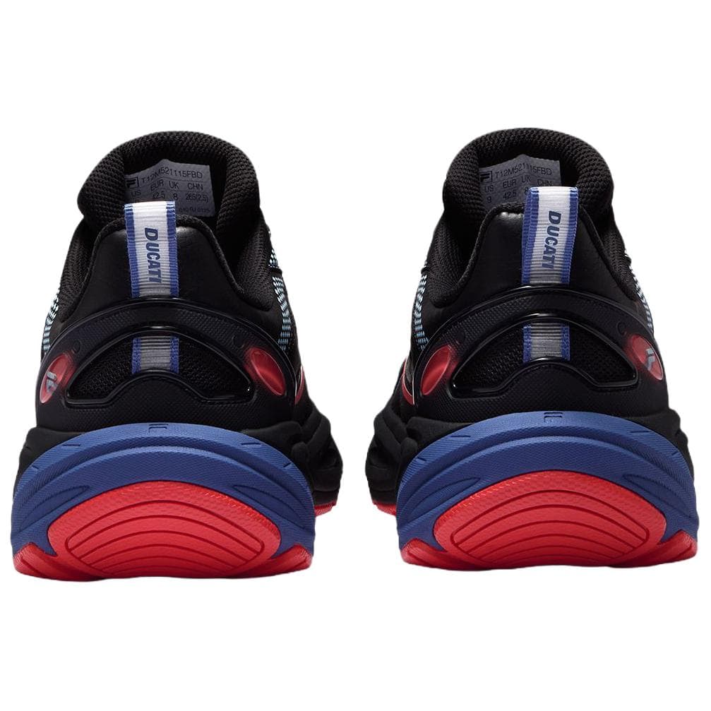 Кроссовки Дукати x FILA FUSION BUZZARD II X DUCATI Meteorite Shoes 2 Устойчивая к истиранию низкая повседневная обувь для мужчин - изображение 4