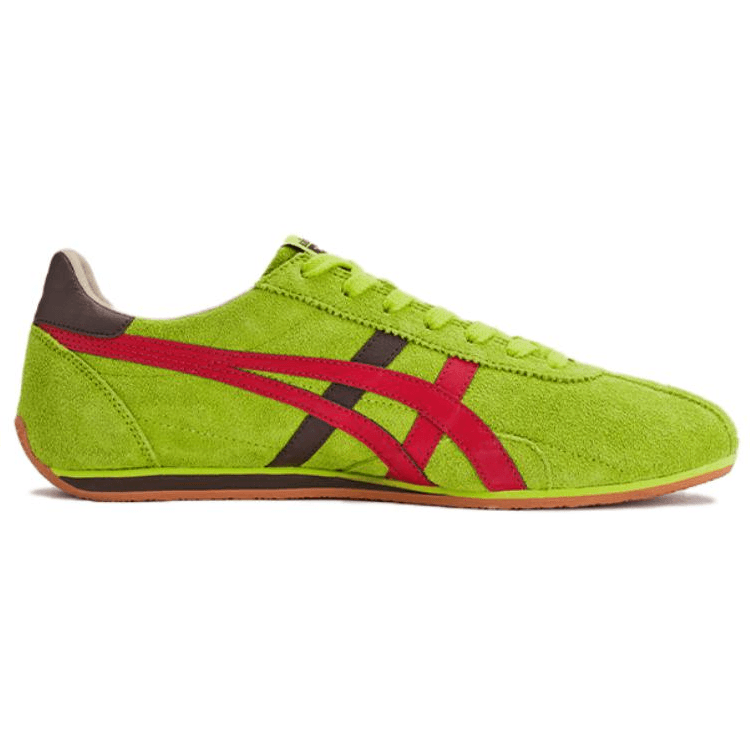Кроссовки Onitsuka Tiger Runspark Спортивный ретро стиль устойчивый к истиранию низкий топ повседневная обувь унисекс фуксия - изображение 2