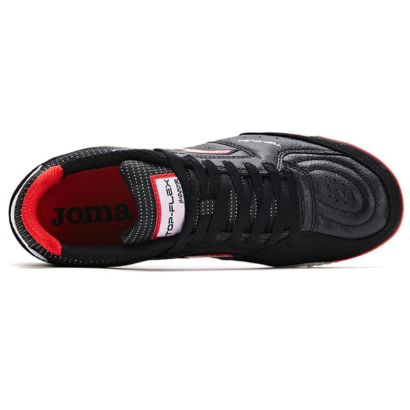 Кроссовки для футбола Joma IC In Для помещений Кожа FIVE Стороны А Футбольные бутсы Мужской Черно-красный - изображение 4