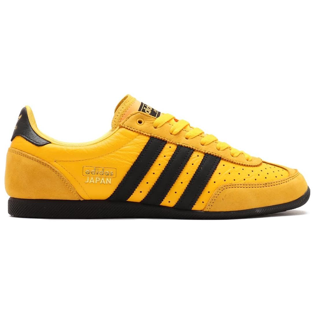 Кроссовки Adidas Originals Japan Low Top Повседневная Обувь Женская Желтая Черная - изображение 2