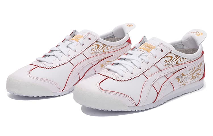 Кроссовки Onitsuka Tiger Mexico 66 Red White - изображение 3