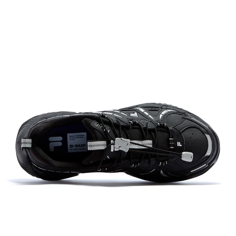 Кроссовки FILA FUSION BONE II Vertebra Shoes 2 Текстиль Синтетическая кожа Низкий верх Повседневная обувь Женская Черная - изображение 4