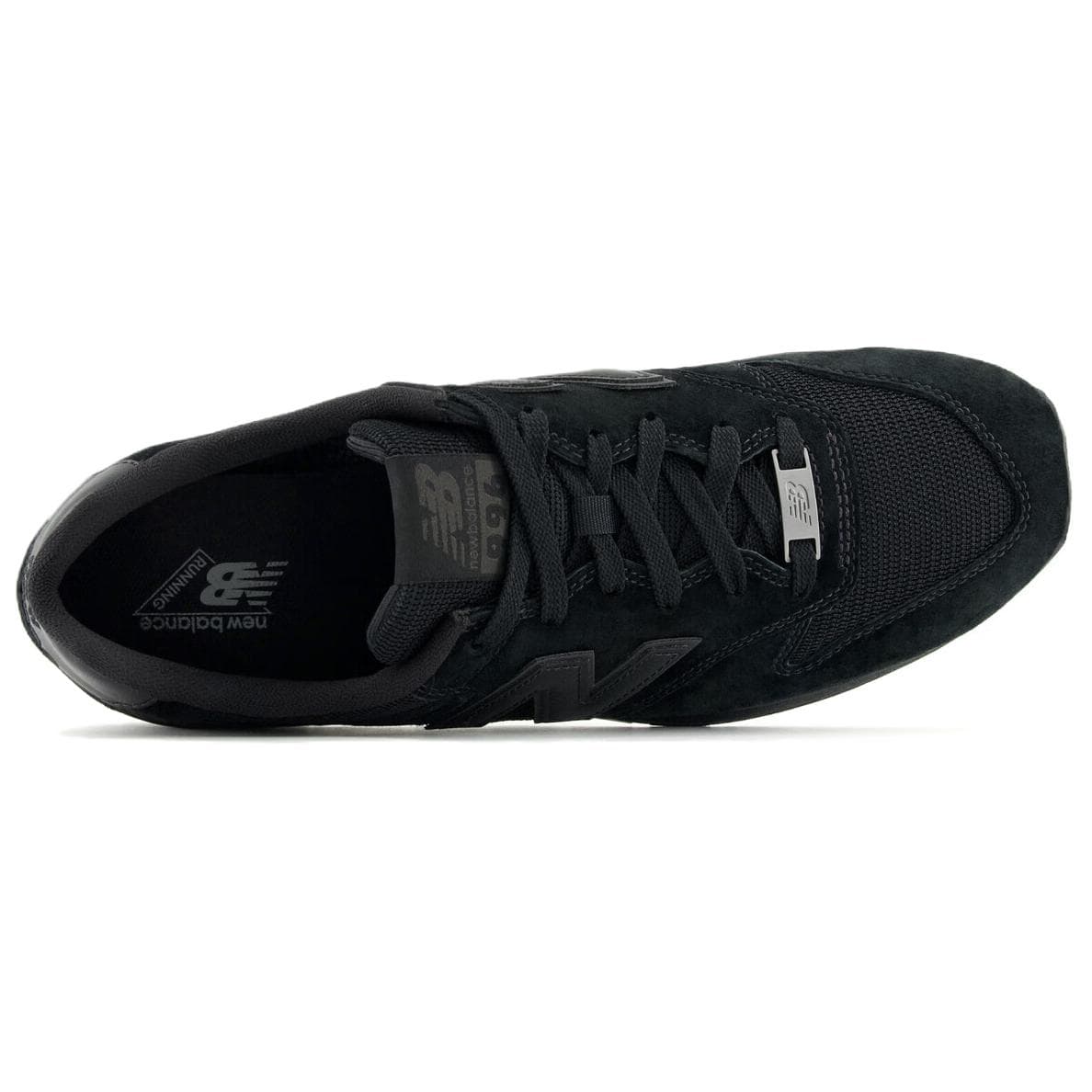Кроссовки New Balance NB 996 Кожа Низкий Верх Повседневная Обувь Унисекс Черный - изображение 3