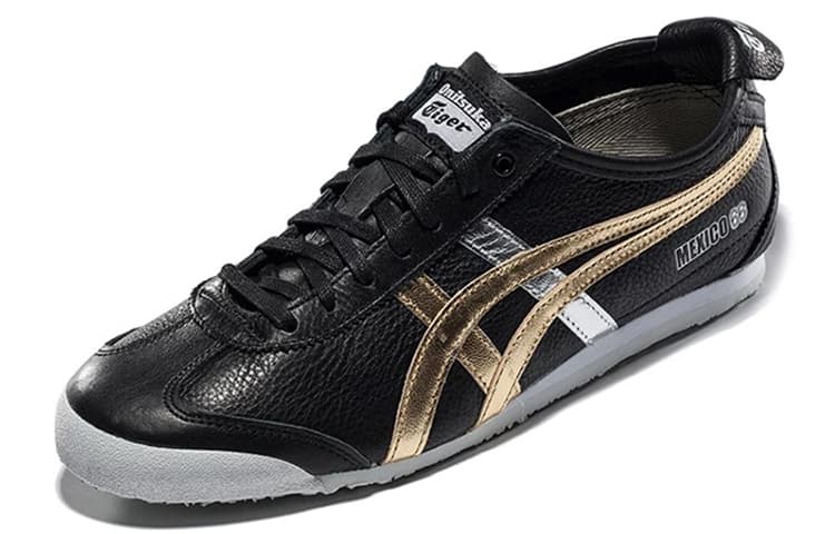 Кроссовки Onitsuka Tiger Mexico 66 Black Gold - изображение 2